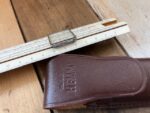 Sun Hemmi 136 Darmstadt pocket slide rule decal sleeve 1960 Japan
