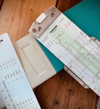 Nestler 0292 Multimath-Duplex slide rule case 1970 Germany