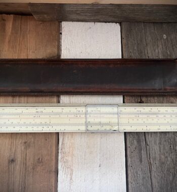 Nestler 36 Electro log log scales slide rule 1940 Germany