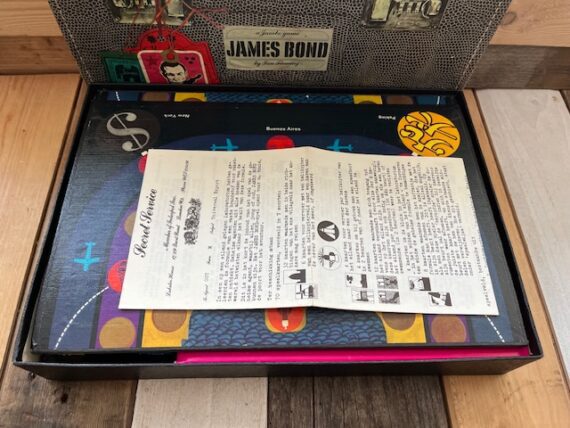 James Bond 007 board game by Jumbo 1960 Holland
