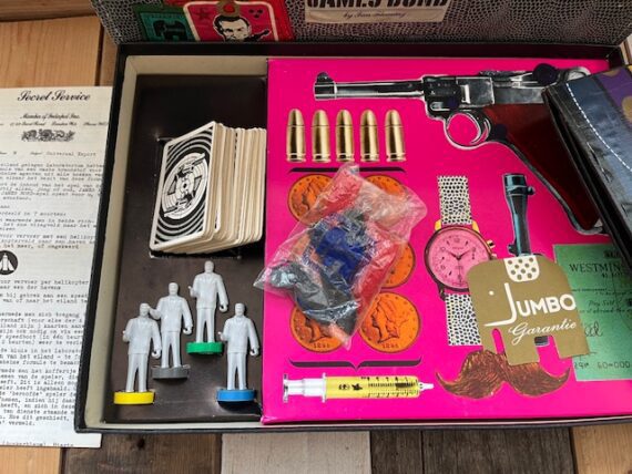 James Bond 007 board game by Jumbo 1960 Holland