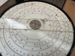 Loga 30sTt 360 circular duplex slide rule in case 1970 Switzerland