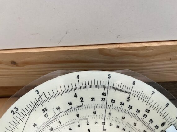 System Sacher IWA 15302 traffic accident slide rule 1960 Austria Germany - Image 5
