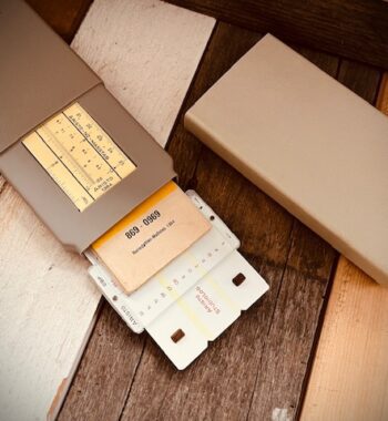 Aristo 0969 Studiolog slide rule full set 1970 Germany