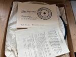 Emil Tröger 1R MIB wood circular slide rule full set 1930 Germany