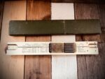 Faber Castell Rietz 1/87A addiator slide rule pen case 1960 Germany