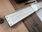Faber Castell Rietz 1/87A addiator slide rule pen case 1960 Germany - Image 7