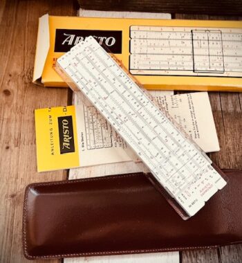 Aristo 867U pocket slide rule MIB 1970 Germany