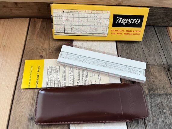 Aristo 867U pocket slide rule MIB 1970 Germany