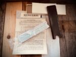 Nestler 0121 Darmstadt pocket slide rule MIB 1970 Germany Netherlands
