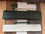 Faber Castell Darmstadt 111/54A addiator slide rule pen case 1960 Germany - Image 3