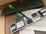 Faber Castell Darmstadt 111/54A addiator slide rule pen case 1960 Germany
