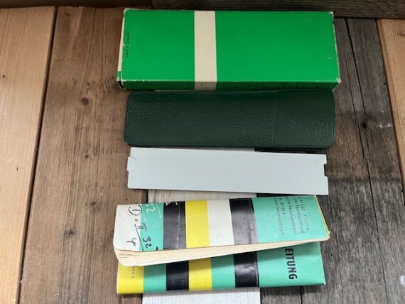 Faber Castell 67/22 Disponent slide rule NMIB 1960 Germany