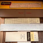 Aristo 915 Elektro Electric slide rule NMIB 1970 Germany