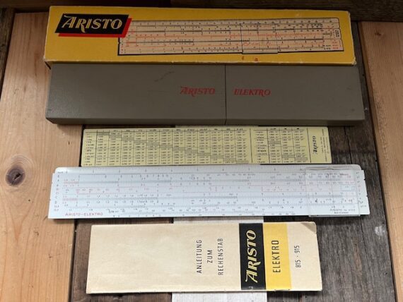 Aristo 915 Elektro Electric slide rule NMIB 1970 Germany - Image 3