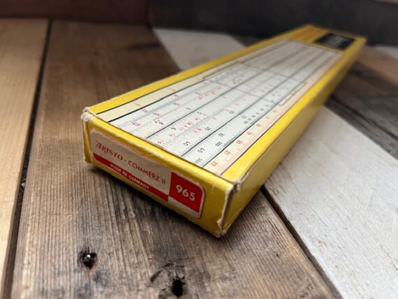 Aristo 965 Commerz II slide rule NMIB 1970 Germany - Image 2