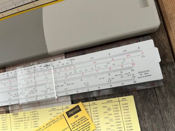 Aristo 965 Commerz II slide rule NMIB 1970 Germany - Image 5