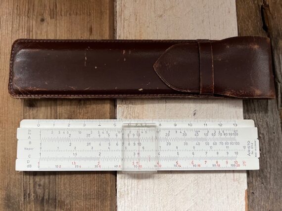 Aristo 852 Volume pocket slide rule 1960 Germany - Image 2