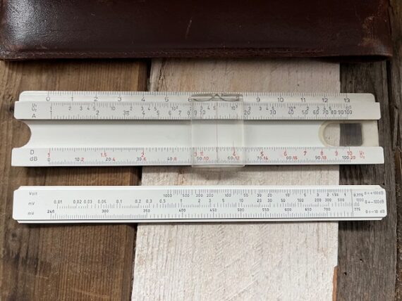 Aristo 852 Volume pocket slide rule 1960 Germany