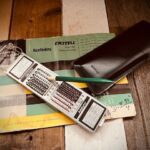 Faber Castell 67/87R addiator pen slide rule full set 1970 Germany