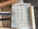 Pensola 2x small weight scales in boxes 1970 Switzerland - Image 5