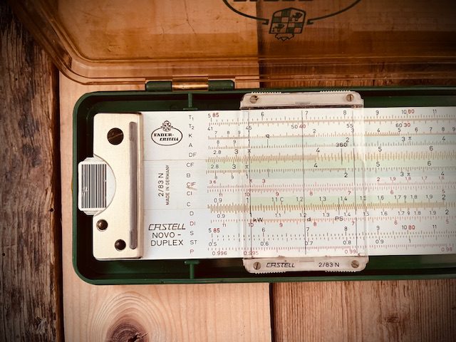 Faber Castell 2/83N Novo Duplex case aged 1970 Germany