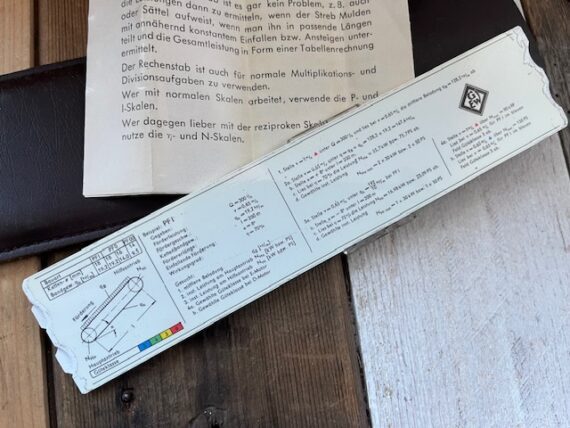 Aristo 10178 Panzerförderer slide rule Filzek tank tracks