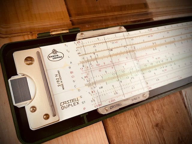 Faber Castell 2/82N Duplex with case aged 1970 Germany