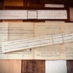 2x aristo 99 Rietz 99k slide rule English booklet 1950 Germany