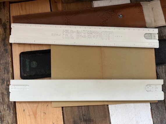 2x aristo 99 Rietz 99k slide rule English booklet 1950 Germany - Image 6