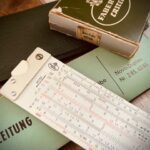 Faber Castell 62/83 Novo-Duplex slide rule complete set 1960 Germany