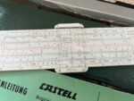 Faber Castell 62/83 Novo-Duplex slide rule complete set 1960 Germany
