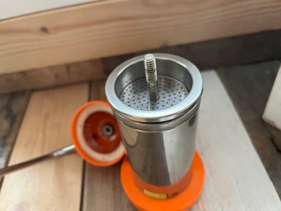 Velox espresso orange design coffee machine box 1970 Italy - Image 7