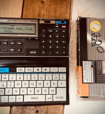 Sharp PC-1100 pocket computer calculator 1980 Japan