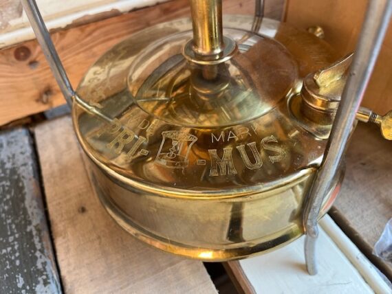 Primus 2 brass home Stove NOS full set cardboard box 1973 Sweden - Image 11