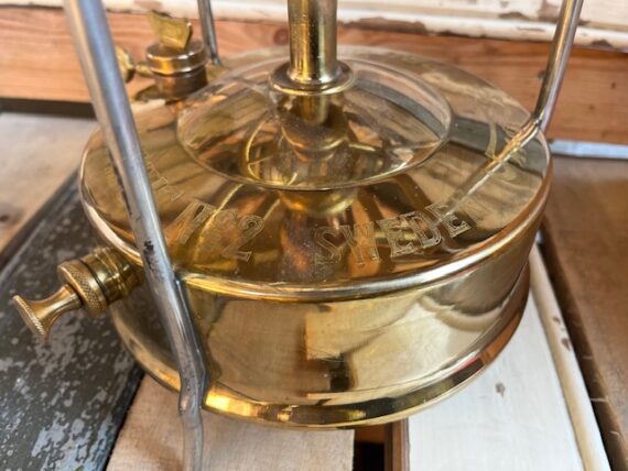 Primus 2 brass home Stove NOS full set cardboard box 1973 Sweden - Image 13
