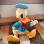 Donald Duck 13" 33cm posable figure Disney Ledra 1962 Italy