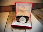 Certina mens handwind watch 34mm in box 1960 Swiss