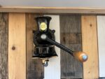 Spong no 1 cast iron Coffee Mill with cup England 1950 - Image 2