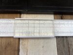 Marcantoni 25 TS Textile slide rule in case 1960 Italy