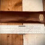 Graphoplex Texaco 615 oil industry pocket slide rule 1960 France