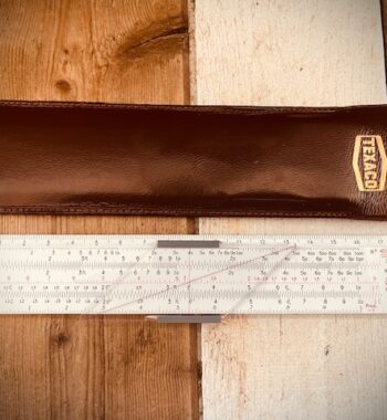 Graphoplex Texaco 615 oil industry pocket slide rule 1960 France